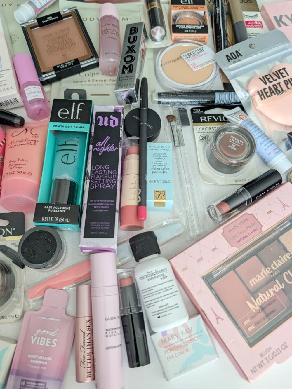 Mixed Beauty Skincare Cosmetics Lot Samples Travel Full Size Over 70 Pcs NEW - Picture 5 of 9